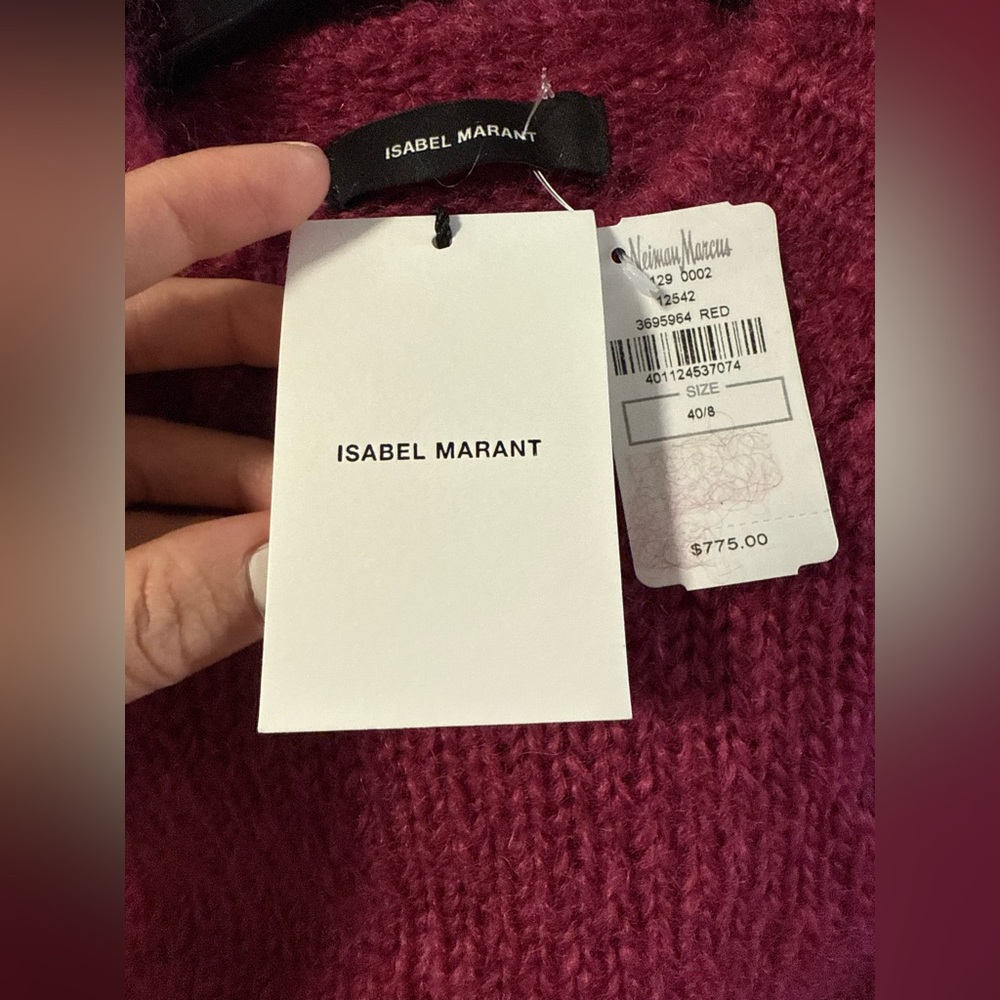 Isabel Marant Elise Blouson Sleeve Sweater
In Raspberry - Picture 4 of 7